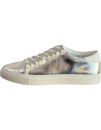  Δερμάτινο Γυναικείο Sneaker - E148