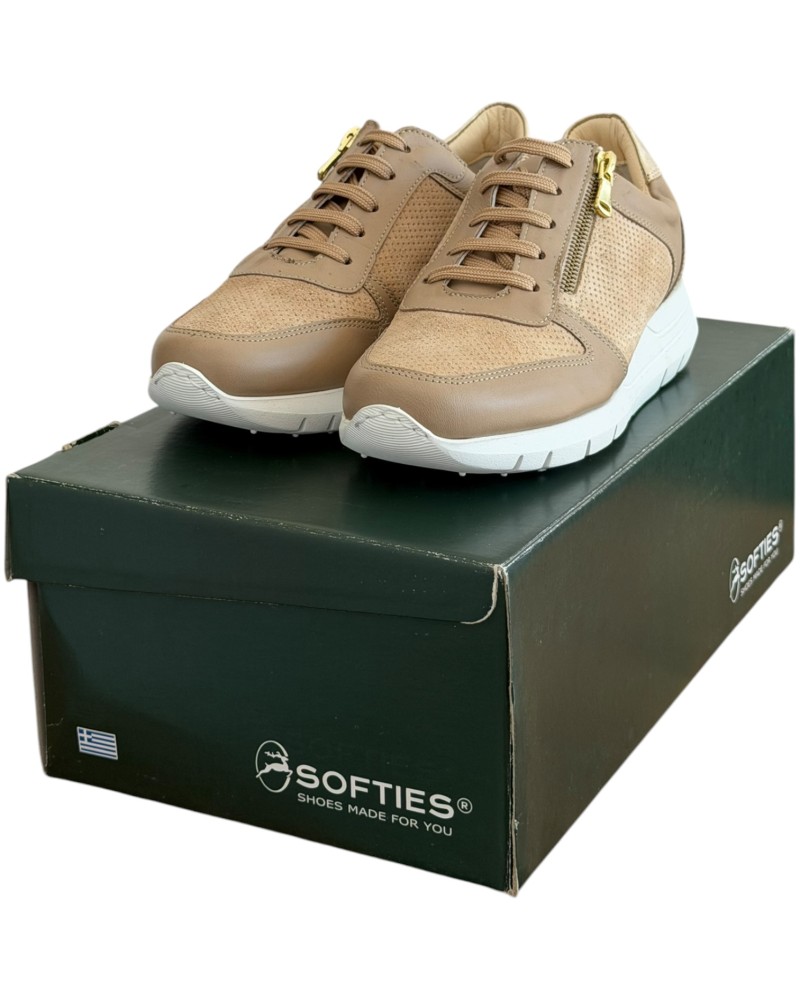  Δερμάτινο Γυναικείο Sneaker - E180