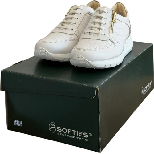  Δερμάτινο Γυναικείο Sneaker - E182