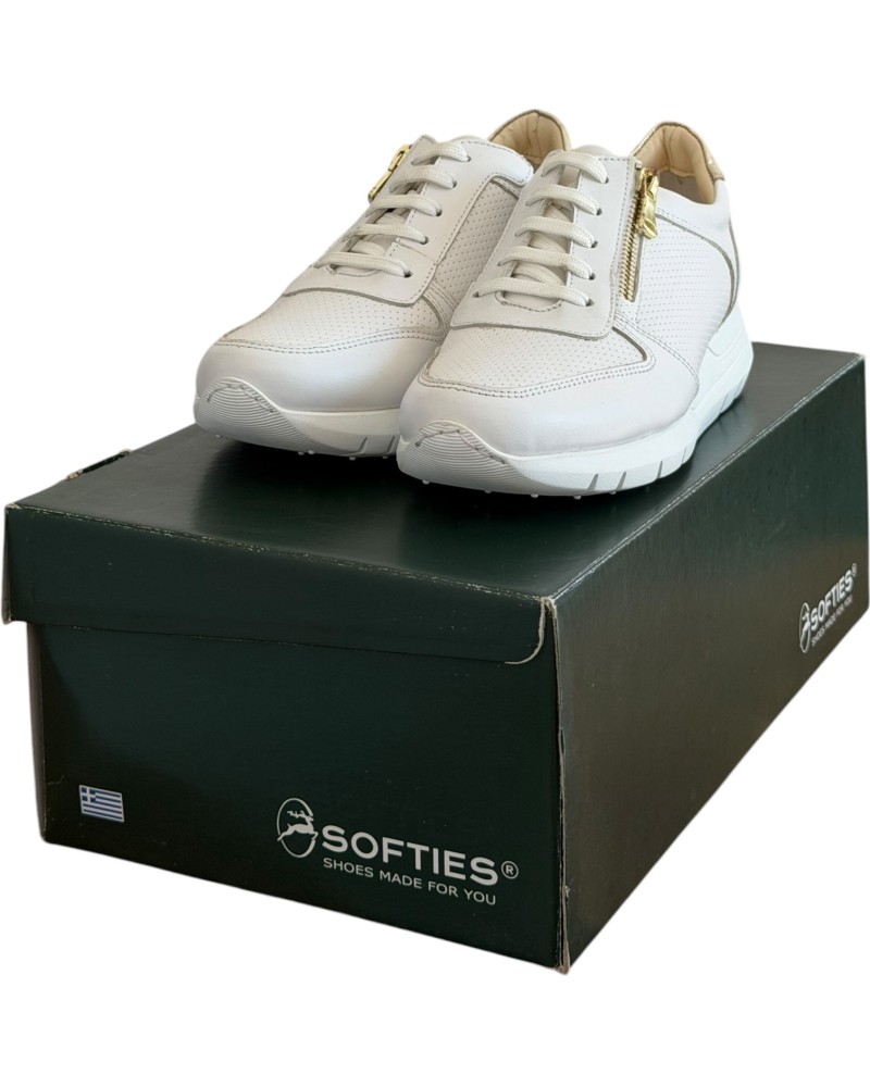  Δερμάτινο Γυναικείο Sneaker - E182