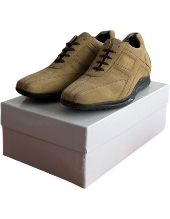  Δερμάτινο Γυναικείο Sneaker - E49