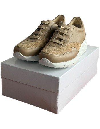  Δερμάτινο Γυναικείο Sneaker - E60